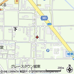 岡山県岡山市中区下324周辺の地図
