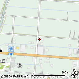 静岡県袋井市湊244-2周辺の地図