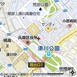 有限会社河西商店周辺の地図