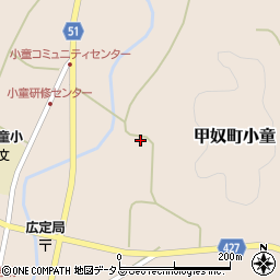 広島県三次市甲奴町小童2584周辺の地図