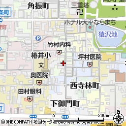 バーマンズチョコレート 奈良餅飯殿工房周辺の地図