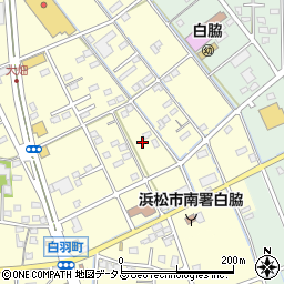 静岡県浜松市中央区白羽町506周辺の地図