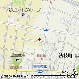 静岡県浜松市中央区新橋町1185周辺の地図