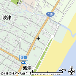 静岡県牧之原市波津1630-41周辺の地図