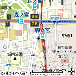 CafeBar NitakaNa (カフェバル　ニタカナ)周辺の地図