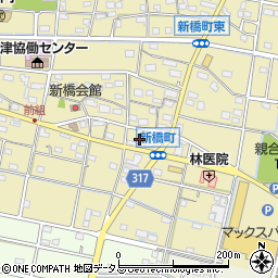 静岡県浜松市中央区新橋町1461周辺の地図