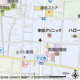 静岡県浜松市中央区下江町325周辺の地図