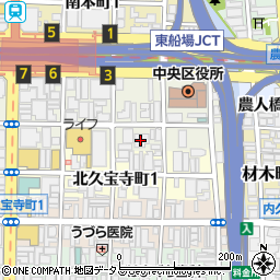 アイリン株式会社　大阪支店周辺の地図