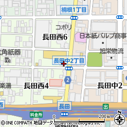 ゴルフパートナー東大阪長田店周辺の地図