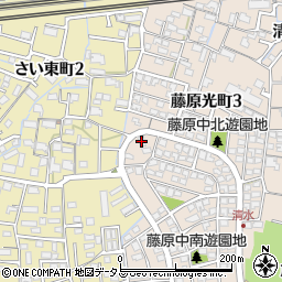 成田家　藤原店周辺の地図