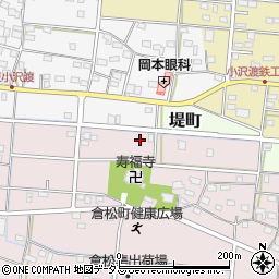 静岡県浜松市中央区倉松町182周辺の地図