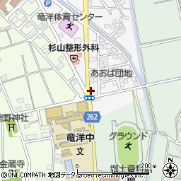 ビューティトム竜洋店周辺の地図