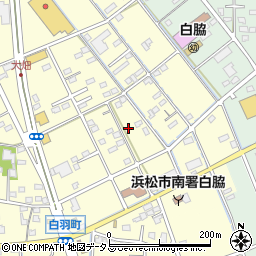 静岡県浜松市中央区白羽町505周辺の地図