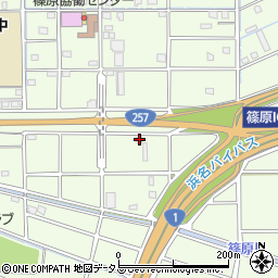 静岡県浜松市中央区篠原町20474周辺の地図