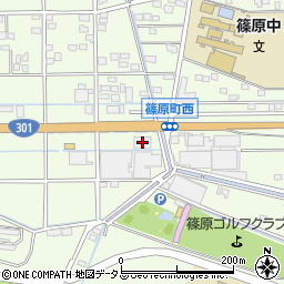 静岡県浜松市中央区篠原町23312周辺の地図