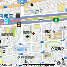 バルジュ大阪支店周辺の地図