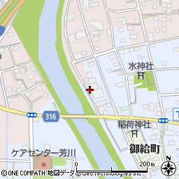 静岡県浜松市中央区鼡野町500周辺の地図