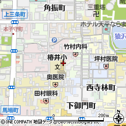 奈良市立学童保育所椿井バンビーホーム周辺の地図