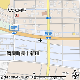 静岡県浜松市中央区舞阪町長十新田405周辺の地図