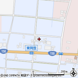 静岡県袋井市東同笠494周辺の地図