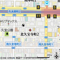 阪神花園株式会社　本町本店周辺の地図