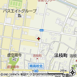 静岡県浜松市中央区新橋町1186周辺の地図