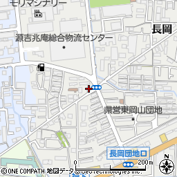 岡山県岡山市中区長岡330周辺の地図