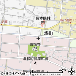 静岡県浜松市中央区倉松町183周辺の地図