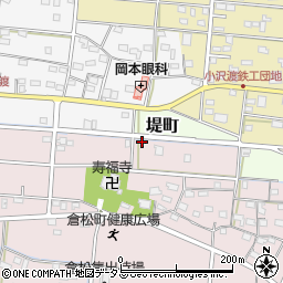 静岡県浜松市中央区倉松町190周辺の地図