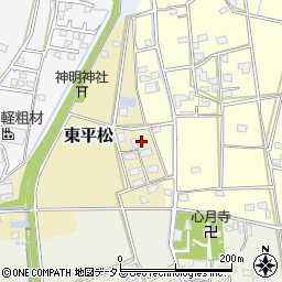 静岡県磐田市東平松826-2周辺の地図