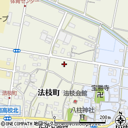 静岡県浜松市中央区法枝町414周辺の地図