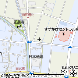 静岡県浜松市中央区法枝町209周辺の地図
