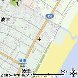 静岡県牧之原市波津1630-70周辺の地図