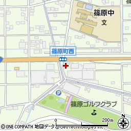 静岡県浜松市中央区篠原町20280周辺の地図