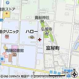 静岡県浜松市中央区下江町536周辺の地図