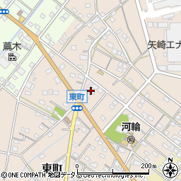 静岡県浜松市中央区東町106周辺の地図