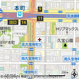エフワン本町店周辺の地図