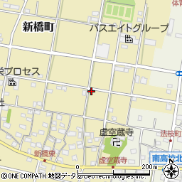 静岡県浜松市中央区新橋町1205周辺の地図