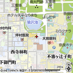 奈良県奈良市池之町周辺の地図