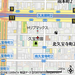 大阪府大阪市中央区久太郎町3丁目2周辺の地図