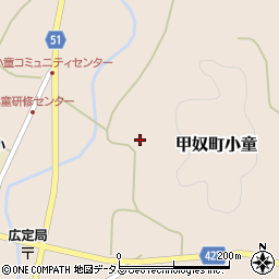 広島県三次市甲奴町小童2563周辺の地図