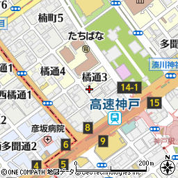株式会社竹延　神戸営業所周辺の地図
