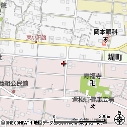 静岡県浜松市中央区倉松町165周辺の地図