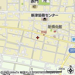 静岡県浜松市中央区新橋町1500周辺の地図