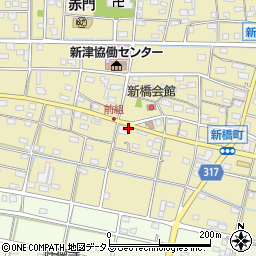 静岡県浜松市中央区新橋町1495周辺の地図