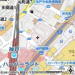 大和ハウス工業株式会社神戸駅前展示場周辺の地図
