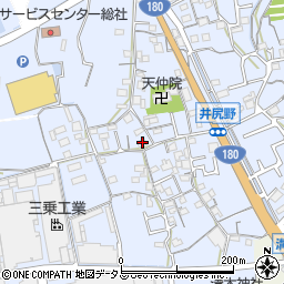 岡山県総社市井尻野278周辺の地図