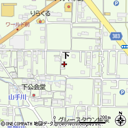 岡山県岡山市中区下313周辺の地図