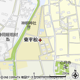 静岡県磐田市東平松827周辺の地図