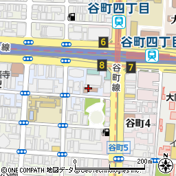 大阪市立中央子育て支援センター周辺の地図